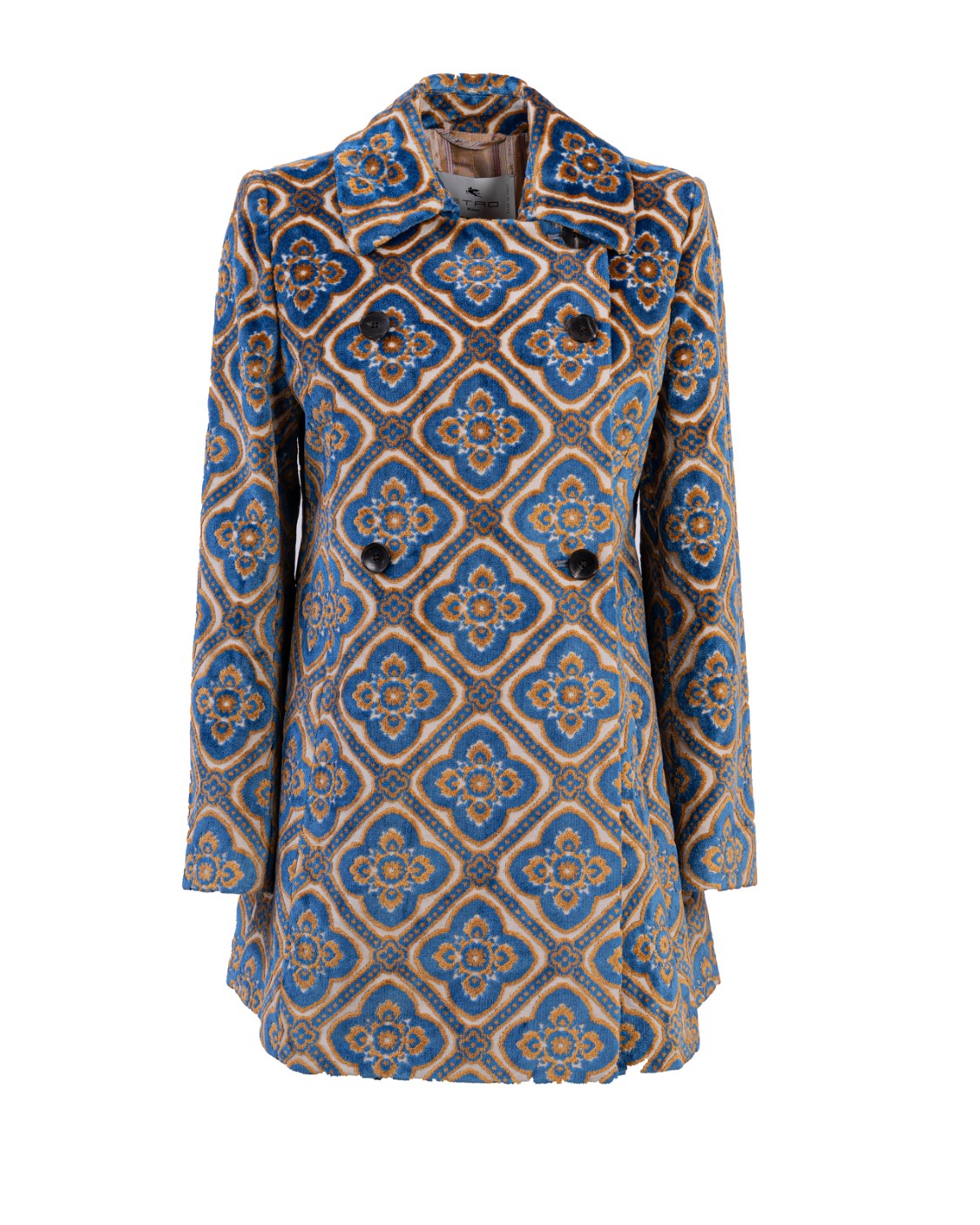 shop ETRO Saldi Cappotto: Etro cappotto in velluto.
Chiusura frontale con bottoni.
Spacco centrale sul retro.
Composizione: 53% Viscosa, 47% Cotone.
Fabbricato in Italia.. 11450 0563-0200 number 4237087